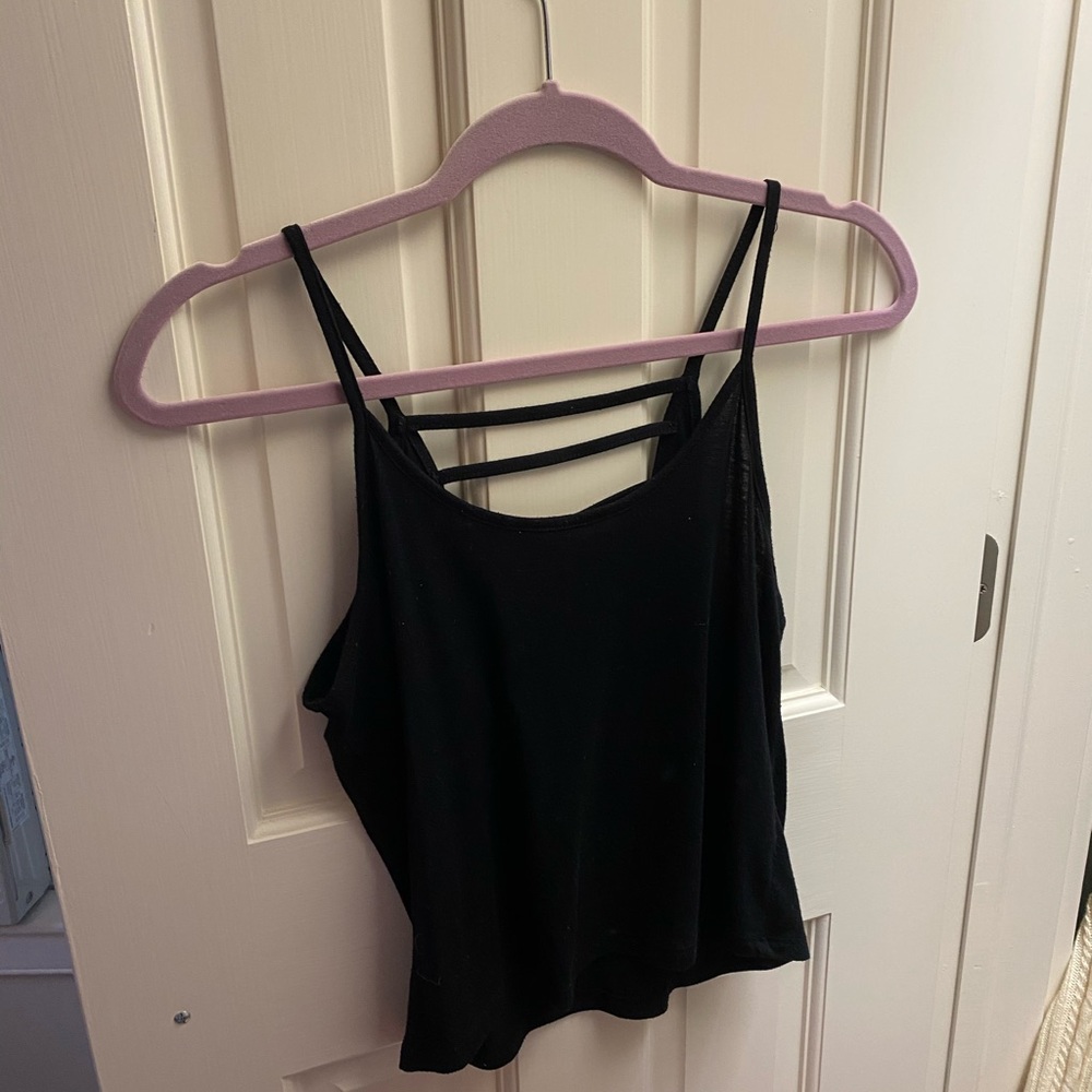 Open back tank